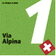 Markierung Via Alpina (Route 1)