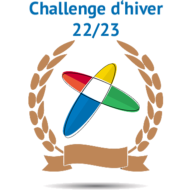 Badge de bronze - challenge d'hiver 22/23