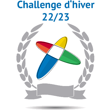 Badge d'argent - challenge d'hiver 22/23