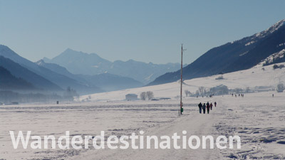 Wanderdestinationen