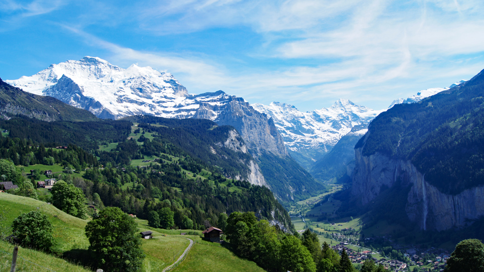 Blick ins Lauterbrunnental