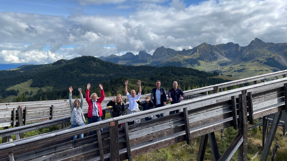 Kinder lassen sich für Wanderungen begeistern