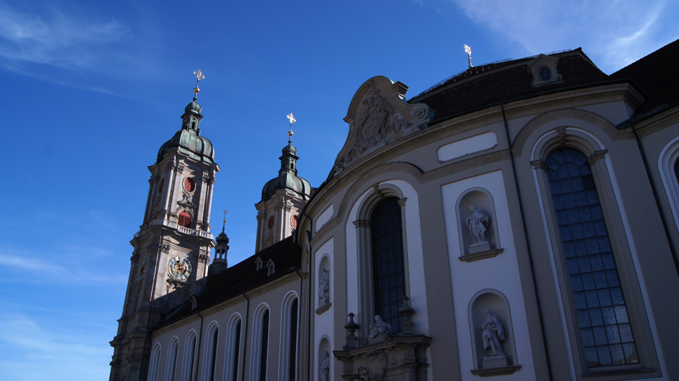 Der barocke Dom zählt zu den Top-Sehenswürdigkeiten in St. Gallen.