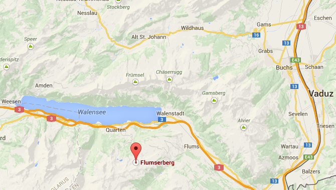 Der Flumserberg liegt im Süden vom Kanton St. Gallen hoch über dem Walensee.