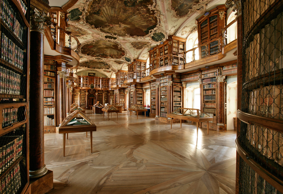 Stiftsbibliothek Kloster St. Gallen (© Stiftsbibliothek St. Gallen)