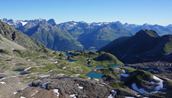 Die Macun Seenplatte ist eine Exklave des Nationalparks (Bild: www.engadin.com).