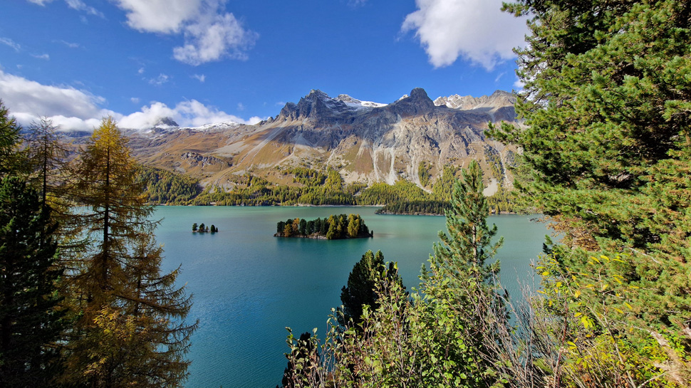 Aussichtstour von Sils-Maria zum Südufer des Silsersees