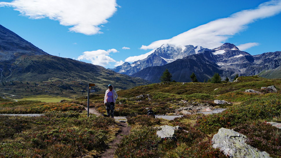 Bergwanderung vom Simplonpass zum Bistinepass