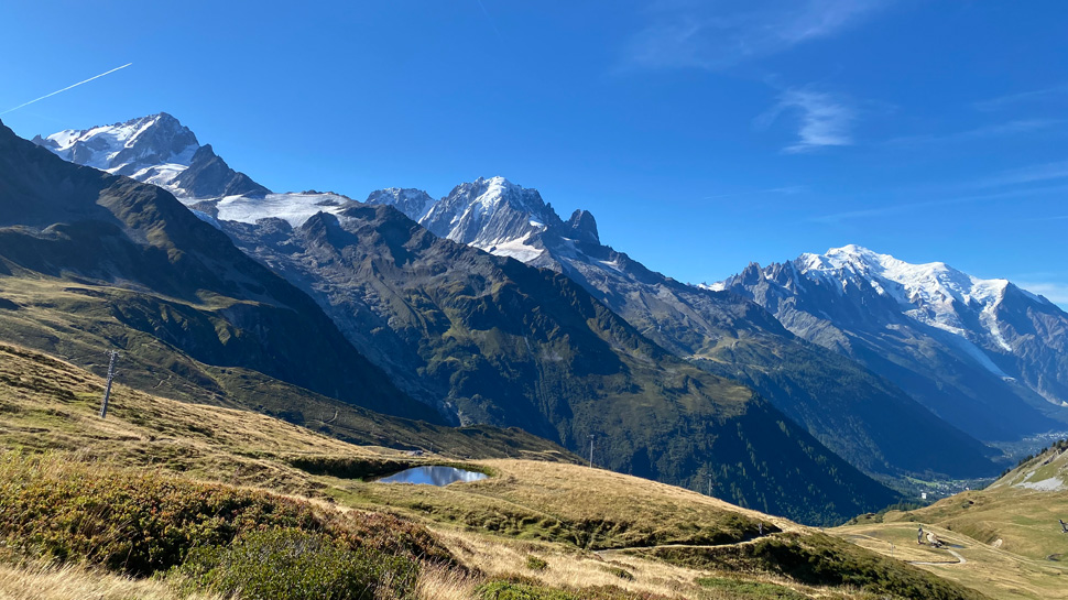 Bergwanderung über den Col de Balme