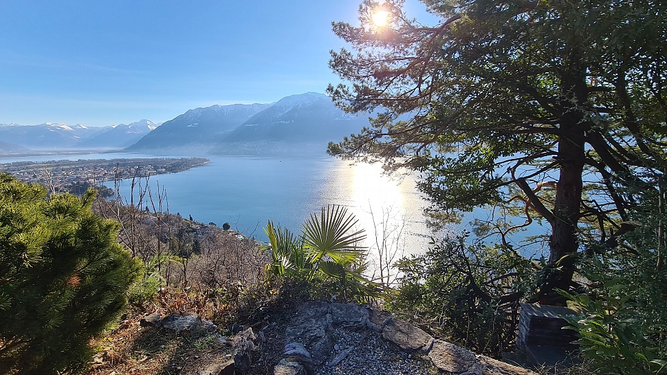 Wanderung vom Monte Verità rund um den Balladrüm
