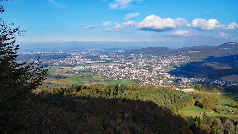 Wanderung über die Eggfluh nach Aesch