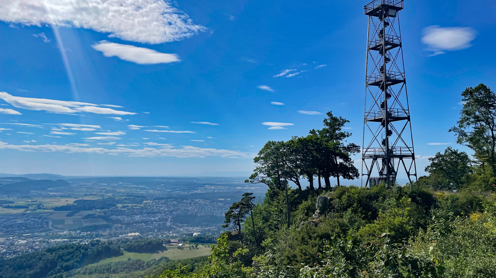 Wanderung von Liestal auf die Schartenfluh