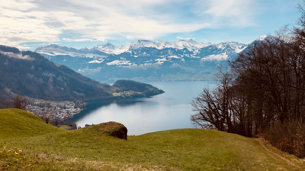 Wanderung von Vitznau nach Küssnacht am Rigi