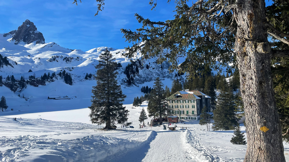 Winterwanderung von der Tannenbodenalp zur Seebenalp