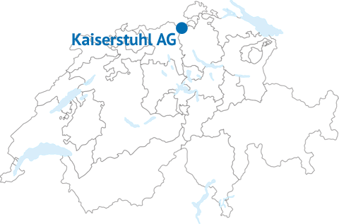 Geografische Lage von Kaiserstuhl AG