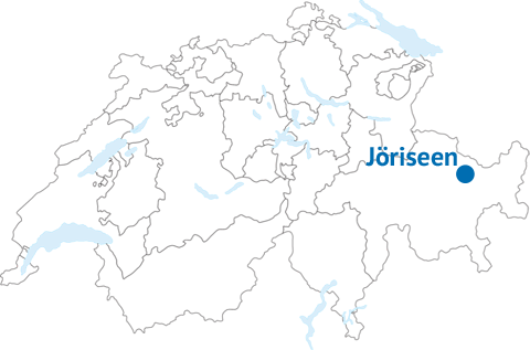 Geografische Lage der Jöriseen Geografische Lage der Jöriseen