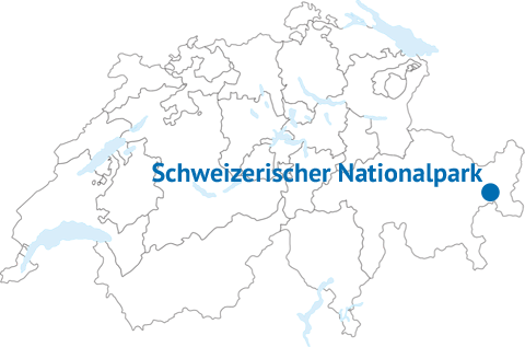 Geografische Lage des Schweizerischen Nationalparks Geografische Lage des Schweizerischen Nationalparks