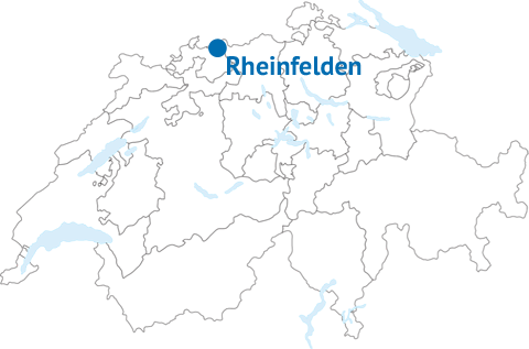 Lage von Rheinfelden