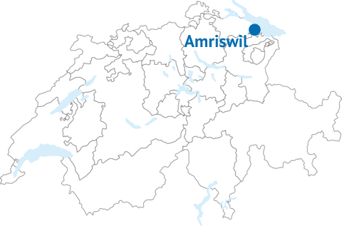 Geografische Lage von Amriswil