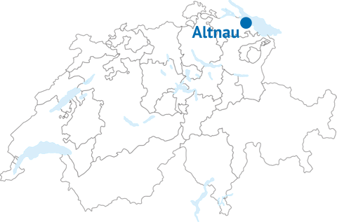 Geografische Lage von Altnau