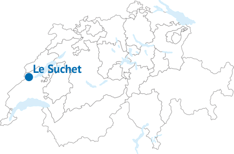 Geografische Lage des Suchets Geografische Lage des Suchets