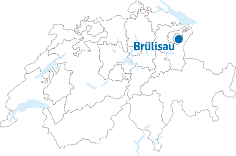 Geografische Lage von Brülisau