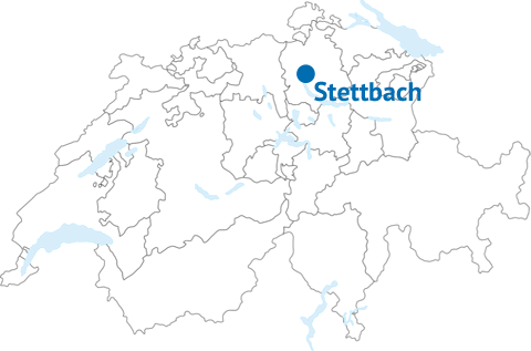 Geografische Lage von Stettbach