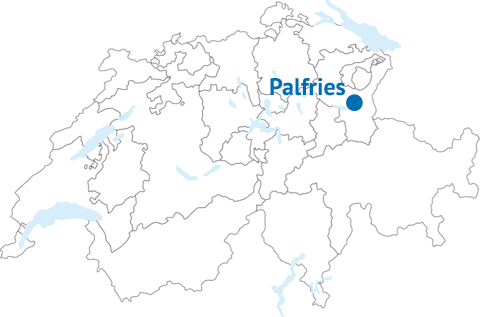 Geografische Lage von Palfries