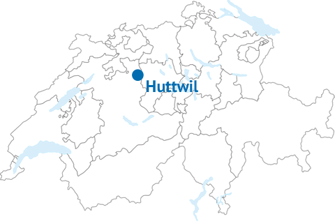 Geografische Lage von Huttwil