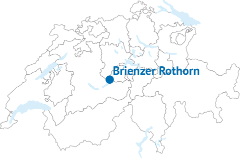 Geografische Lage des Brienzer Rothorns