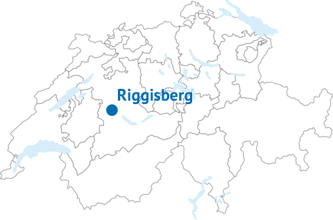 Geografische Lage von Riggisberg