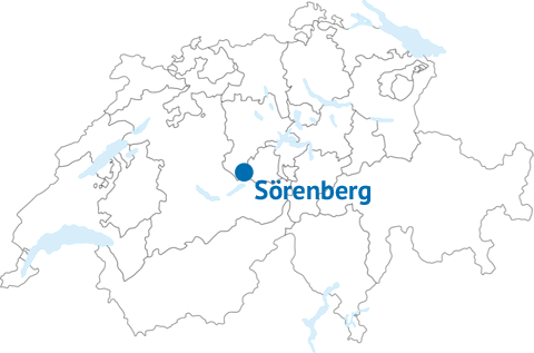 Geografische Lage von Sörenberg