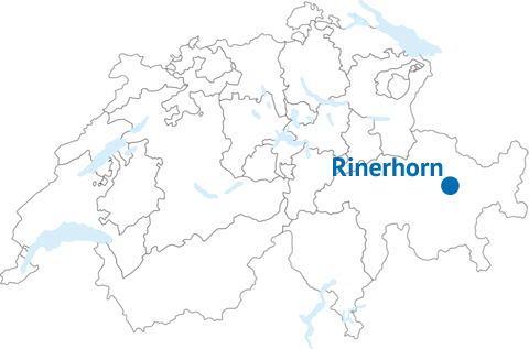 Geografische Lage des Rinerhorns