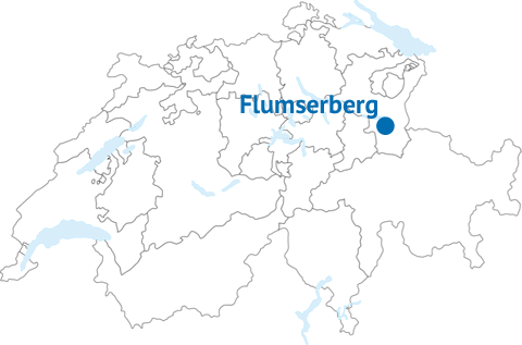Geografische Lage des Flumserbergs Geografische Lage des Flumserbergs