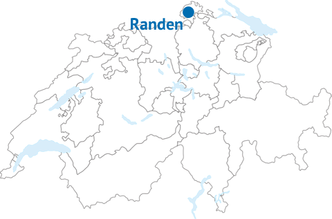 Geografische Lage des Randen