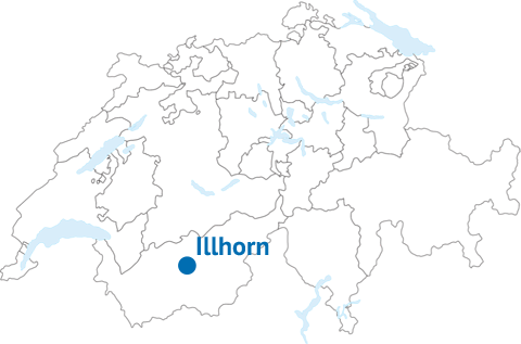 Geografische Lage des Illhorns