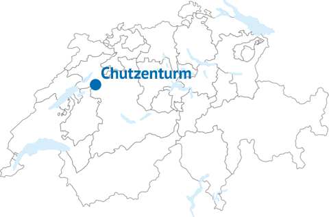 Geografische Lage des Chutzenturms